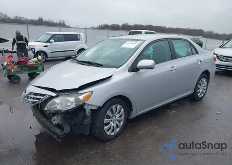 2013 Toyota Corolla Le из США, поврежденный, VIN 2T1BU4EE1DC080073